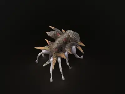 monster hunter slayer insect  Low-poly 3D model