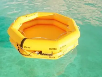 Emergency Raft 3D model