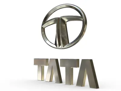 Tata Logo 3D model from CGTrader