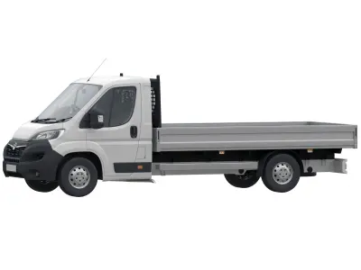 Vauxhall MOVANO  L4H1 flatbed 3D model