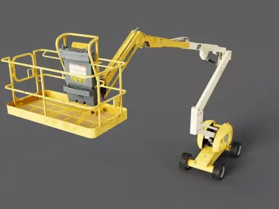 Telescopic Boom Lift 3D model