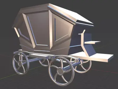 carriage Free 3D model