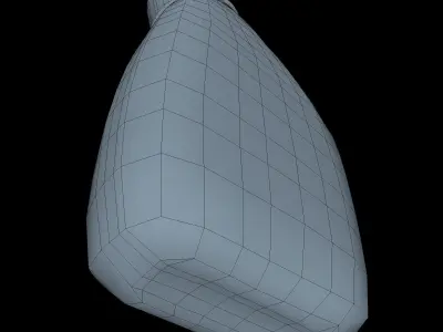 Oiler Low Poly oil bottle Low-poly 3D model