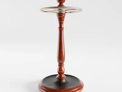 Antique Umbrella Stand 3D model