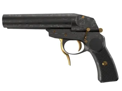 Gun Pistol 3D model