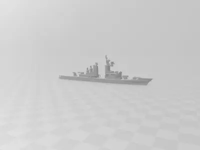 jmsdf ship 3d regin printing 3D print model