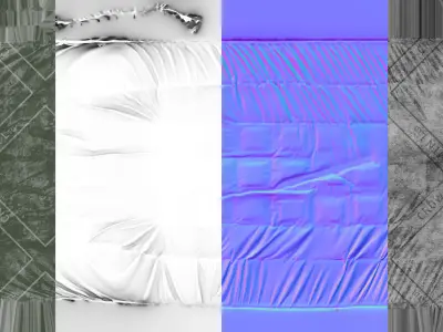 Industrial Barge B 3D model