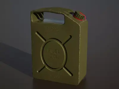 Military Crates Game Ready Low-poly 3D model