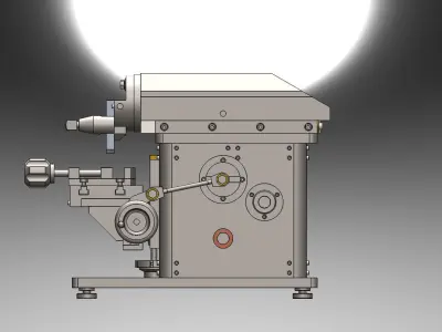 METALWORKING SHAPER 3D model
