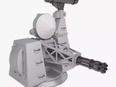 Goalkeeper ciws 3D model purchase