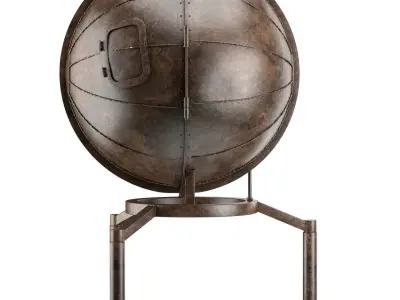 STEAMPUNK WINE BAR 3D model