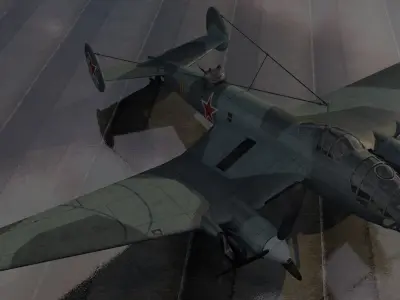 Yermolayev Yer-2 3D model