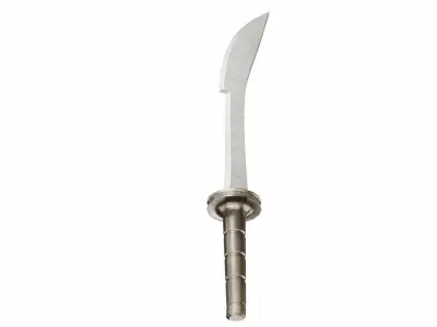Saber 4 Low-poly 3D model