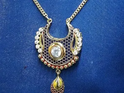 Antique Chain Pendent 3D model
