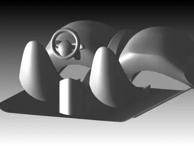 Point of view for girl Free 3D model