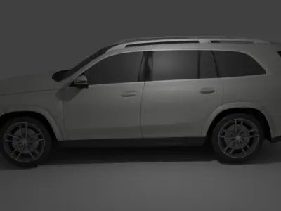Vechial 4x4 Mercedes Benz  3D model