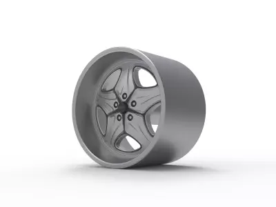 FOOSE MERLOT  WHEEL 3D PRINT MODEL  3D print model