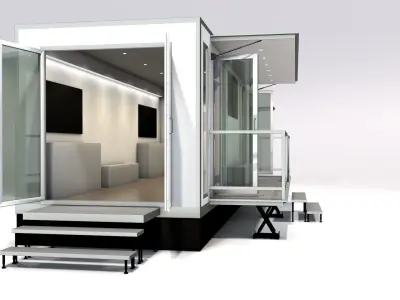 Event Trailer 3D model