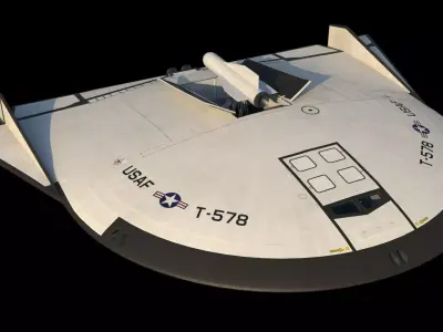 Lenticular Reentry Vehicle 3D model