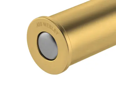 Bullet 455 WEBLEY 3D model