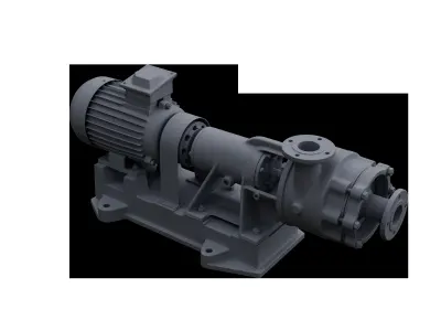 Industrial Pump  3D model