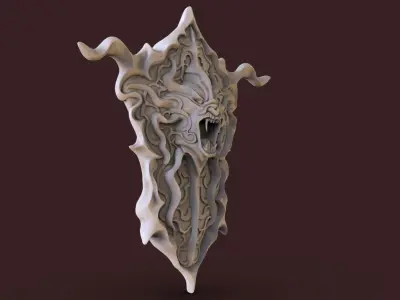 Shield fantasy 3D model purchase