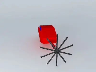Submersible hovercraft Free 3D model