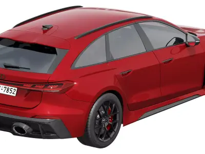 Audi RS5 Avant 2027 3D model
