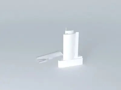 Parus Office Tower 3D model