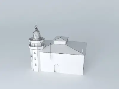 Lighthouse portuguese Free 3D model