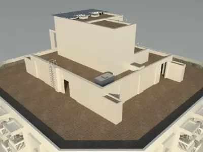 Hilton Project Simulation By Said Ibrahim Free 3D model