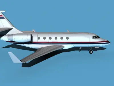 Dassault Falcon 2000 V11 3D model