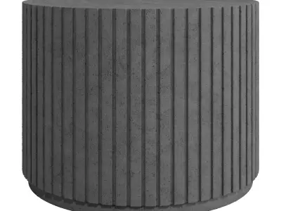 Rillo side tables 3D model