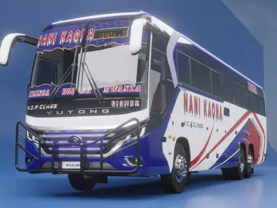 YUTONG D14- 2025 Low-poly 3D model