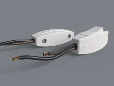 Indoor Hanging Switch Low-poly 3D model
