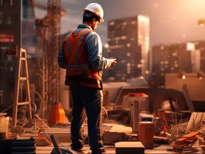 Realistic Construction Props Low-poly 3D model
