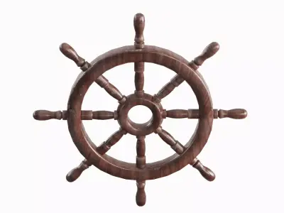 Vessel Wheel 02 3D model