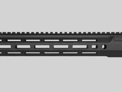 Aero Precision MOD 4 M-LOK M4E1 Pro Handguard Low-poly 3D model