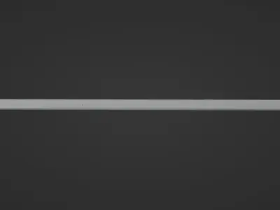 Stylized Low Poly Katana Naruto Anime Style 3D model