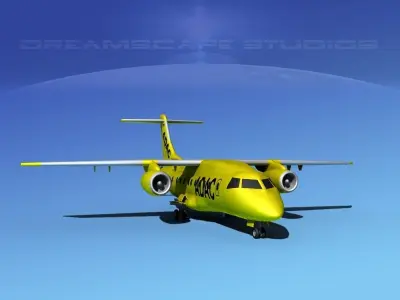 Dornier 328Jet ADAC 3D model