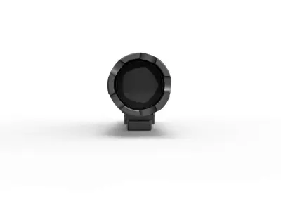 Flashlight for cosplay blaster 3D print model