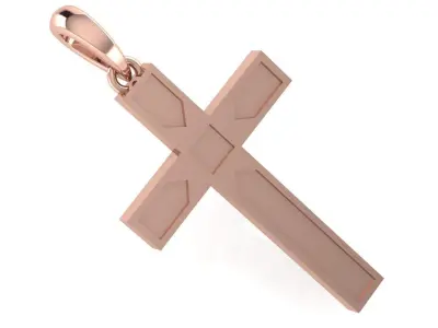 CROSS PENDANT CR118 3D print model