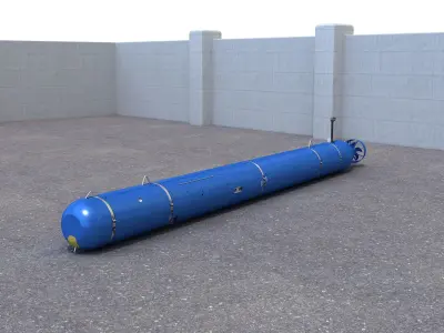 Bluefin Knifefish 3D model