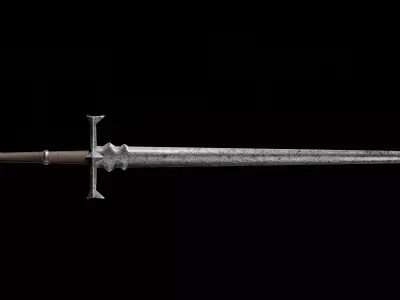 Medieval Sword Pack Low-poly 3D model purchase