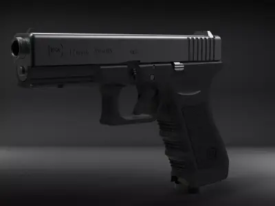 Glock 17 Gen 4 3D model purchase