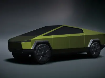 Tesla Cybertruck 3D model buy