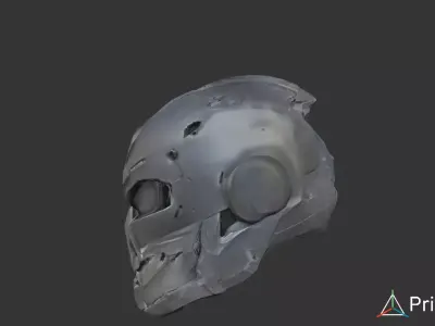 Horrer helmet  3D model