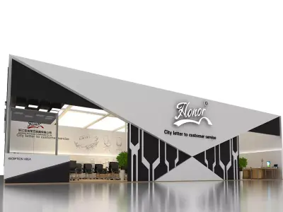 Exhibition - Size - 18X12-3DMAX2012-004 3D model