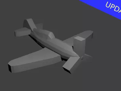 French D520 Fighter Aircraft Free 3D print model