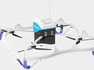 Amazon Prime Air Delivery Drone  3D model